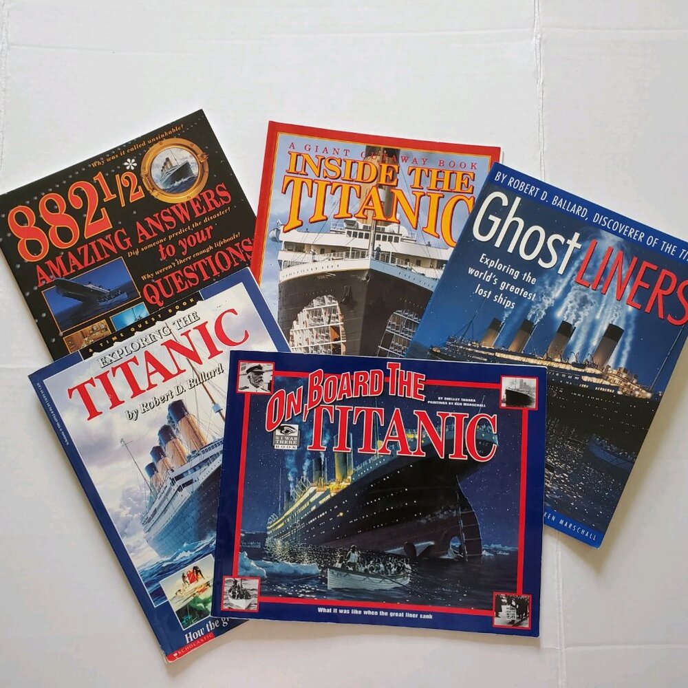 Children's Books - Titanic Book Collection - 5 Books